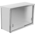 Armoire murale en acier inoxydable avec porte coulissante 1500 x 400 x 800 mm | Adexa SWCH150402DR Armoire murale en acier inoxydable avec porte coulissante 1500 x 400 x 800 mm | Adexa SWCH150402DR