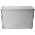 Armoire murale en acier inoxydable avec porte coulissante 1500 x 400 x 800 mm | Adexa SWCH150402DR Armoire murale en acier inoxydable avec porte coulissante 1500 x 400 x 800 mm | Adexa SWCH150402DR