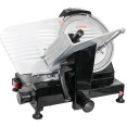 Trancheuse à viande professionnelle haut de gamme 250 mm (10 po) - Corps en aluminium avec revêtement noir - Dimensions : 560 × 465 × 420 mm | Adexa SY250ABLACK Trancheuse à viande professionnelle haut de gamme 250 mm (10 po) - Corps en aluminium avec revêtement noir - Dimensions : 560 × 465 × 420 mm | Adexa SY250ABLACK