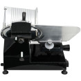 Trancheuse à viande professionnelle haut de gamme 250 mm (10 po) - Corps en aluminium avec revêtement noir - Dimensions : 560 × 465 × 420 mm | Adexa SY250ABLACK Trancheuse à viande professionnelle haut de gamme 250 mm (10 po) - Corps en aluminium avec revêtement noir - Dimensions : 560 × 465 × 420 mm | Adexa SY250ABLACK