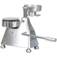 Presse à hamburgers professionnelle 3 en 1 de luxe, commande mécanique 100/130/150 mm | Adexa SYH3IN1L