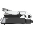 Gril électrique intelligent professionnel avec plaques antiadhésives 23×29 cm, 2200 W, 372×355×181 mm | Adexa TCCK104