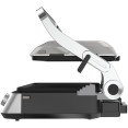 Gril électrique intelligent professionnel avec plaques antiadhésives 23×29 cm, 2200 W, 372×355×181 mm | Adexa TCCK104