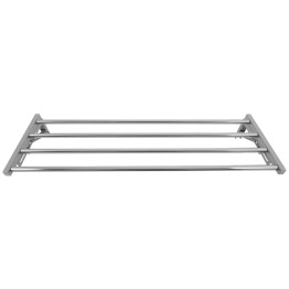 Étagère murale pliable commerciale en acier inoxydable 800×300×230 mm, 4 tubes | Adexa TRW50830