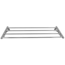 Étagère murale pliable commerciale en acier inoxydable 1200×300×230 mm, 4 tubes | Adexa TRW51230