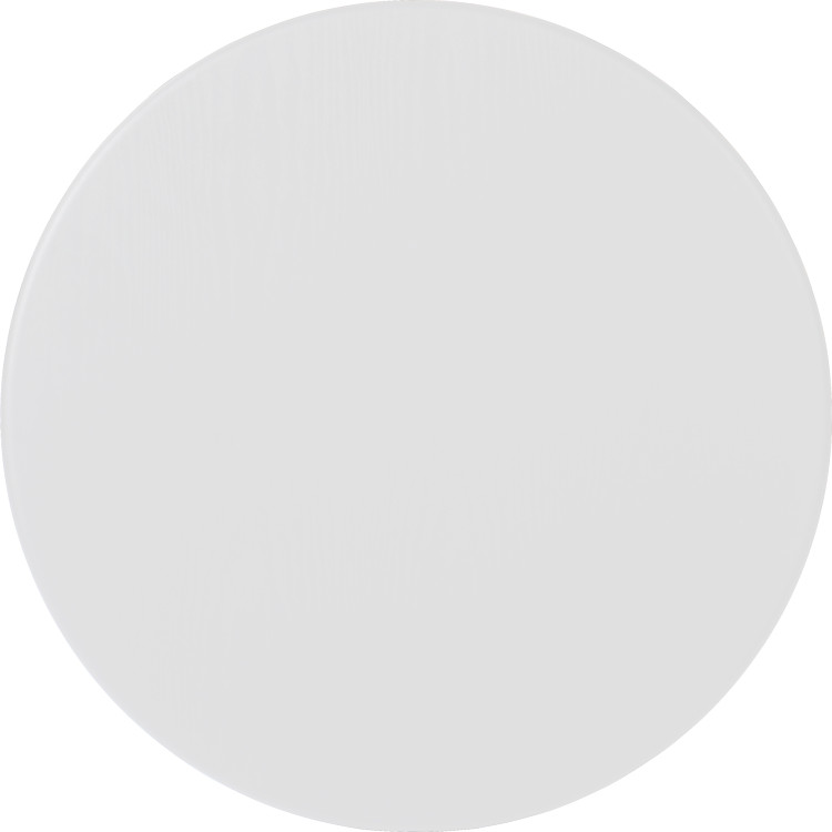 Plateau de table rond sans joint blanc 24 po | Adexa TT24RWHITE