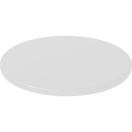 Plateau de table rond blanc sans joint 30" | Adexa TT30RWHITESEAMLESS