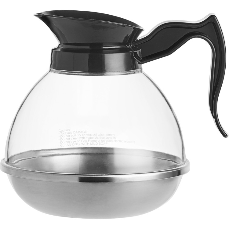 Carafe à café 1,8 litre, fond en acier inoxydable | Adexa VP0065