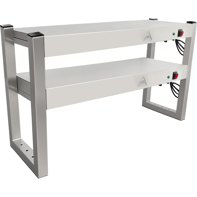 Portique de chauffage pour lampes à quartz commerciales à deux niveaux 1800 x 300 x 625 mm | Adexa VST182H