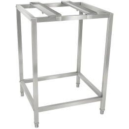 Support de four en acier inoxydable avec barre de maintien mobile 595 x 535 x 850 mm | Adexa WAN106 Support de four en acier inoxydable avec barre de maintien mobile 595 x 535 x 850 mm | Adexa WAN106