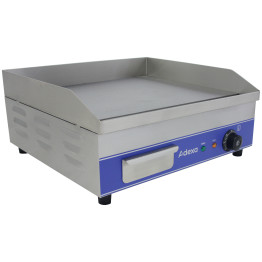Plaque de cuisson électrique professionnelle en acier inoxydable, 3 kW, 500 × 490 × 230 mm | Adexa WG500S