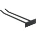 Porte-verres à vin Noir Fixation murale Longueur 300 mm 3 verres à vin | Adexa WGA18500300B
