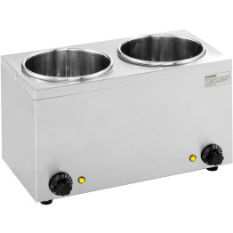 Hotpot Bain Marie Professionnel 2 x 7 litres | Adexa WH706672A