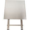 Table bistro pliante en acier inoxydable 600 x 600 x 700 mm | Adexa WHBT6060