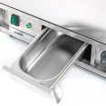 Chauffe-plats commercial numérique 1 tiroir GN1/1 | Adexa WHBWD01