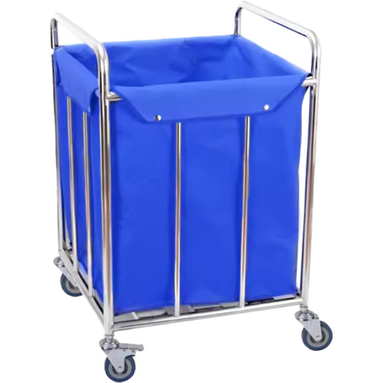 Chariot à linge en acier inoxydable 550 x 550 x 900 mm | Adexa WHDC5555 Chariot à linge en acier inoxydable 550 x 550 x 900 mm | Adexa WHDC5555