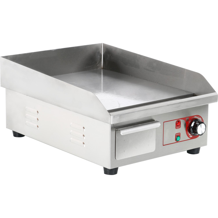 Plancha Professionnelle Lisse Petit 1 zone 2kW Electrique | Adexa WHEG810AF