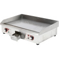 Plancha Professionnelle Lisse 728x393mm 2 zones 4.4kW Electrique | Adexa WHEG820AF