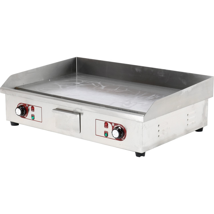 Plancha Professionnelle Lisse 728x393mm 2 zones 4.4kW Electrique | Adexa WHEG820AF