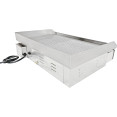 Plancha Professionnel Nervurée 728x393mm 2 zones 4,4kW Électrique | Adexa WHEG820AR