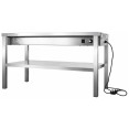 Portique chauffant commercial à double niveau avec position de pont chauffant réglable 1200 x 335 x 700 mm | Adexa WHESP1203470