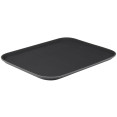 Plateau de service antidérapant Fibre de verre Rectangulaire 14x18" Noir | Adexa WHF1418