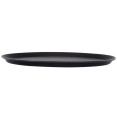 Plateau de service antidérapant Fibre de verre Rond 18" Noir | Adexa WHF1800
