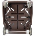 Chariot porte-assiettes professionnel 300 assiettes, 6 piles, 930 x 720 x 800 mm | Adexa WHJCDC240