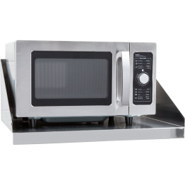 Étagère pour micro-ondes Acier inoxydable 600x450mm | Adexa WHMS450X600