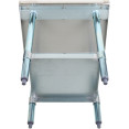 Support pour équipement commercial en acier inoxydable avec étagère inférieure galvanisée et bords renforcés 600 x 600 x 600 mm | Adexa WHMT6060