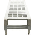 Rayonnage commercial 1825 x 455 x 225 mm, charge maximale 150 kg, fer et polypropylène | Adexa WHPDSPA72181045 Rayonnage commercial 1825 x 455 x 225 mm, charge maximale 150 kg, fer et polypropylène | Adexa WHPDSPA72181045