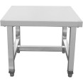 Support pour équipement commercial / Table basse en acier inoxydable 450 x 450 x 400 mm | Adexa WHPS4545