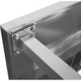Support pour équipement commercial / Table basse en acier inoxydable 450 x 450 x 400 mm | Adexa WHPS4545