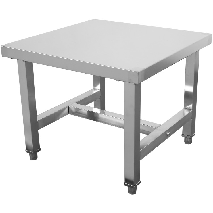 Support pour équipement commercial / Table basse en acier inoxydable 450 x 450 x 400 mm | Adexa WHPS4545