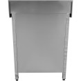 Armoire à poubelles commerciales en acier inoxydable | Adexa WRSB7070H