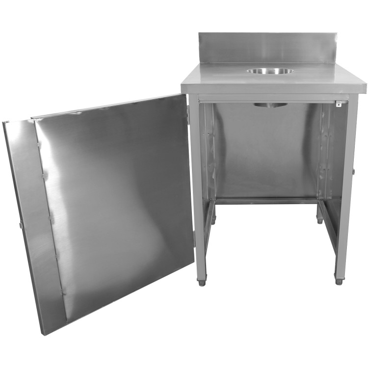Armoire à poubelles commerciales en acier inoxydable | Adexa WRSA7070H