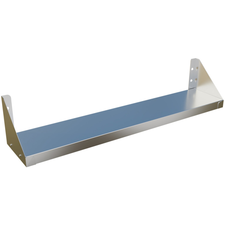 Étagère murale commerciale en acier inoxydable 1000 x 200 x 200 mm | Adexa WS1000200