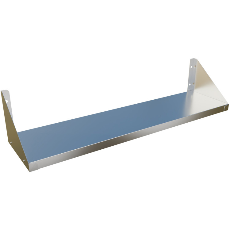 Étagère murale commerciale en acier inoxydable 1200 x 300 x 200 mm | Adexa WS1200300 Étagère murale commerciale en acier inoxydable 1200 x 300 x 200 mm | Adexa WS1200300
