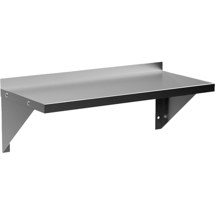 Étagère murale commerciale en acier inoxydable 765 x 360 x 240 mm | Adexa WS1430 Étagère murale commerciale en acier inoxydable 765 x 360 x 240 mm | Adexa WS1430