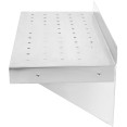 Étagère murale perforée à 1 niveau en acier inoxydable 1000 x 300 x 254 mm | Adexa WSW30100P Étagère murale perforée à 1 niveau en acier inoxydable 1000 x 300 x 254 mm | Adexa WSW30100P