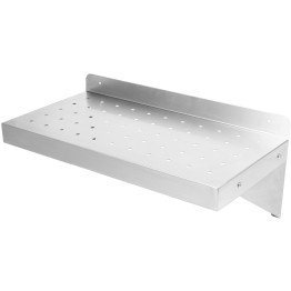 Étagère murale perforée à 1 niveau en acier inoxydable 1000 x 300 x 254 mm | Adexa WSW30100P Étagère murale perforée à 1 niveau en acier inoxydable 1000 x 300 x 254 mm | Adexa WSW30100P