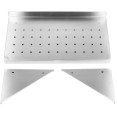 Étagère murale perforée à 1 niveau en acier inoxydable 1000 x 300 x 254 mm | Adexa WSW30100P Étagère murale perforée à 1 niveau en acier inoxydable 1000 x 300 x 254 mm | Adexa WSW30100P