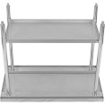 Table de travail professionnelle Acier inoxydable Tablette inférieure Support 1600x600x900/1000mm | Adexa WT60160