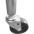 Plan de travail professionnel mobile à usage professionnel avec pieds réglables Étagère inférieure en acier inoxydable 1800x600x900mm | Adexa WT60180CWO