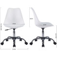 Chaise de bureau gris foncé | Adexa WW003WHEELDG Chaise de bureau gris foncé | Adexa WW003WHEELDG