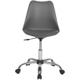 Chaise de bureau gris foncé | Adexa WW003WHEELDG Chaise de bureau gris foncé | Adexa WW003WHEELDG