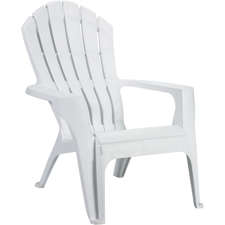 Paquet de 10 chaises de patio blanches 876x766x942mm | Adexa XDC149