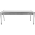 Rampe chauffe-plat professionnelle INOX et éclairage 1800 mm | Adexa XDHHB18001T