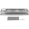 Rampe chauffe-plat professionnelle INOX et éclairage 1800 mm | Adexa XDHHB18001T
