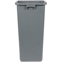 Poubelle commerciale à ouverture supérieure 90 L, gris LDPE, 405 x 400 x 784 mm | Adexa XDL90BGREY